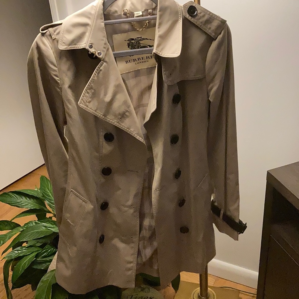 Burberry rain jacket
